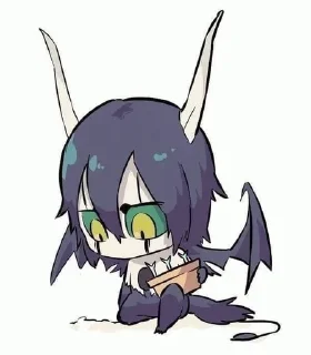 🌟 emoji Ulquiorra Telegram sticker 11 of 31