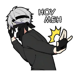 🤦‍♂ emoji Тихий-кун @Nyasticks Telegram sticker 13 of 41