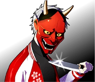 👺 emoji Тихий кун 3 @nyasticks Telegram sticker 6 of 22