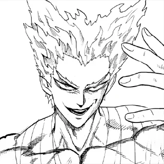 Sticker from Garou