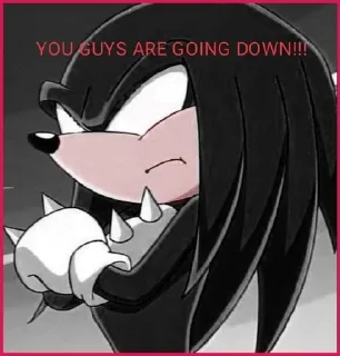 😠 emoji Sonic stickers Telegram sticker 12 of 27
