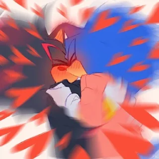 🌟 emoji Sonic `` @bl00d1Xe Telegram sticker 11 of 55
