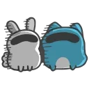 😨 emoji Capoo #2 @IMG2D Telegram sticker 6 of 30