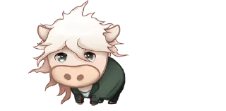 Sticker from 💜 cows-4 @moolokobot