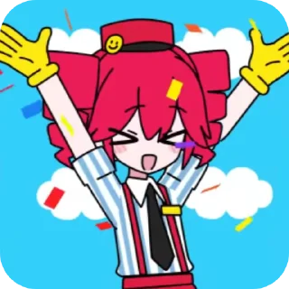 🥳 emoji 🌟MIKUxTETO🌟 :: @Black_Coffi Telegram sticker 19 of 35