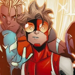 Sticker from Стикеры от 𝗜𝗼𝗻|impulse|Bart Allen
