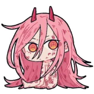 🌟 emoji csm chibi by @lztrk Telegram sticker 12 of 100