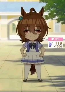 🤓 emoji Umamusume by Archaon 2 Telegram sticker 14 of 120
