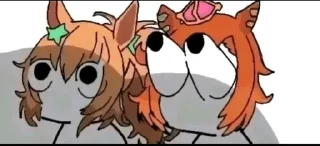 Sticker from Random shit Umamusume