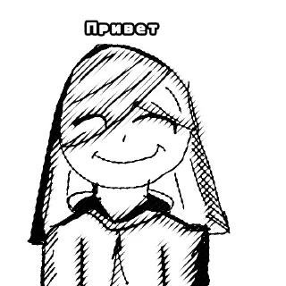 Sticker from 7д Манга