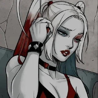 ☹️ emoji харли и джокер Telegram sticker 15 of 34
