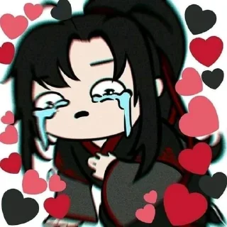 🥰 emoji Кинню Вэй Ина Telegram sticker 21 of 35