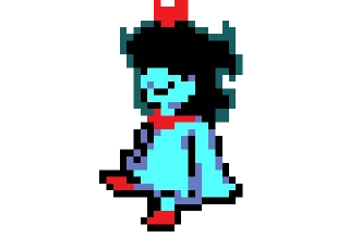 🌟 emoji Аква | Aqua @sticker_deltarune Telegram sticker 9 of 27