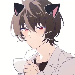 🙄 emoji ritsu crackers Telegram sticker 23 of 26