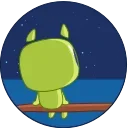 🌃 emoji Робот Гоша @TgSticker Telegram sticker 11 of 24