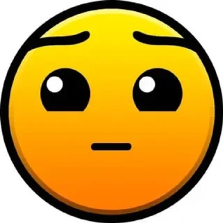 Sticker from Geometry Dash