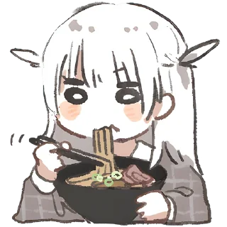 😋 emoji Веслопола-тян 2 @Nyasticks Telegram sticker 15 of 41