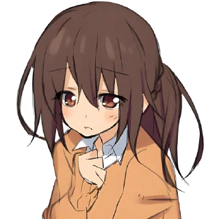 😔 emoji Томная-тян 2 @Nyasticks Telegram sticker 23 of 41