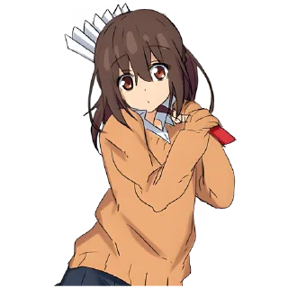 🙂 emoji Томная-тян 2 @Nyasticks Telegram sticker 7 of 41