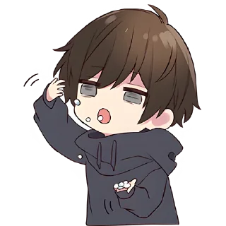 🤧 emoji Менхера-кун 10 @Nyasticks Telegram sticker 7 of 41