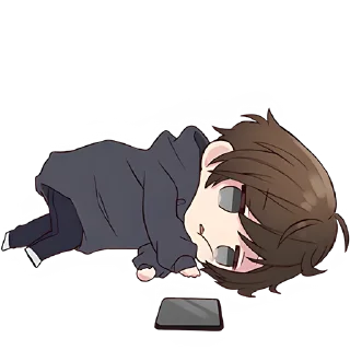🫠 emoji Менхера-кун 10 @Nyasticks Telegram sticker 10 of 41