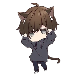 🙂 emoji Менхера–кун 12 @nyasticks Telegram sticker 17 of 41