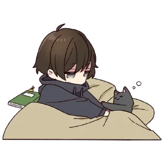 😴 emoji Менхера-кун 5 @nyasticks Telegram sticker 10 of 38