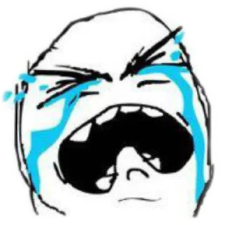 Sticker from rage faces @jopaloh8890