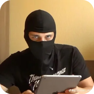 🧢 emoji маска Telegram sticker 6 of 17