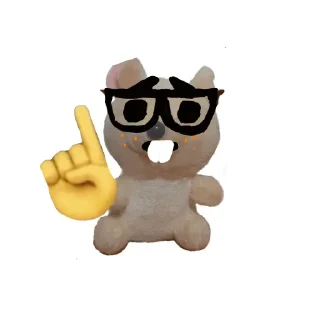 🤓 emoji Мистер крыс Telegram sticker 13 of 39
