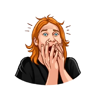 😱 emoji Би-2 art Telegram sticker 8 of 29
