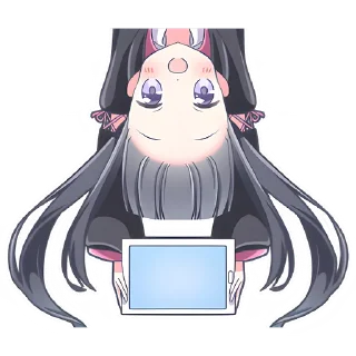 🙃 emoji Худи-кошка @Nyasticks Telegram sticker 7 of 41