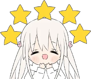 😍 emoji Тян в худи @nyasticks Telegram sticker 5 of 41