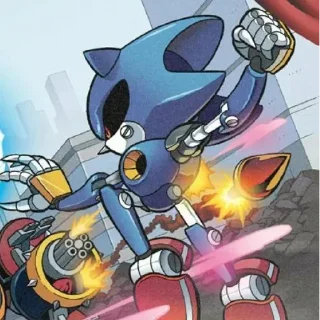 🤖 emoji Metal Sonic by @sonic_the_hednehog Telegram sticker 11 of 120