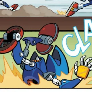 😵 emoji Metal Sonic by @sonic_the_hednehog Telegram sticker 5 of 120