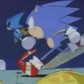 🦔 emoji Sonic CD by @sonic_the_hednehog Telegram sticker 4 of 25