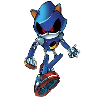 😡 emoji Metal Sonic by @sonic_the_hednehog Telegram sticker 24 of 120