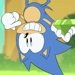😁 emoji Classic Sonic by (@sonic_the_hednehog) Telegram sticker 21 of 40