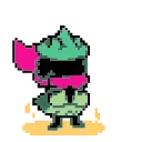🔫 emoji Ralsei Animated :3 (part 1/3) @RalseiFanNo2 Telegram sticker 13 of 120