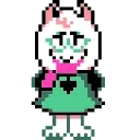 🔃 emoji Ralsei Animated :3 (part 1/3) @RalseiFanNo2 Telegram sticker 23 of 120