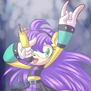 Sticker from Mina mongoose by (@sonic_the_hednehog)