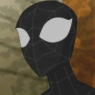 ⚫ emoji Black C. Spider-Man / @Earth_928 Telegram sticker 18 of 50