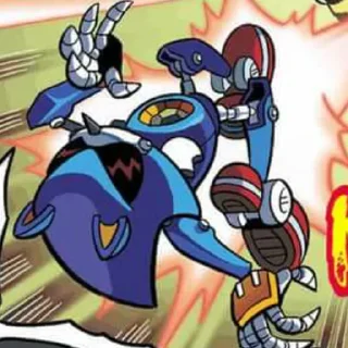 Sticker from Metal Sonic by @sonic_the_hednehog