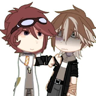 👹 emoji Саша и Хояо Telegram sticker 11 of 74