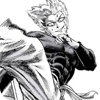 👊 emoji garou. Telegram sticker 8 of 13