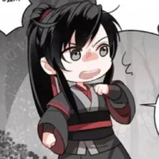 🤯 emoji Вэй Усянь - перевод эмоций | @ Telegram sticker 10 of 110