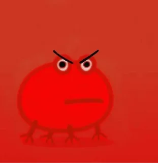 😡 emoji peppa pig Telegram sticker 21 of 38