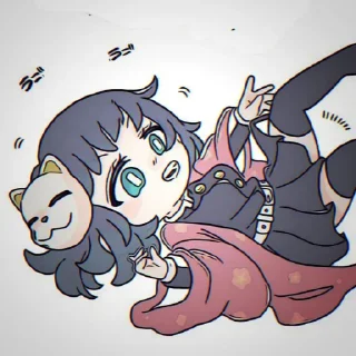 💧 emoji Макомо Telegram sticker 20 of 32