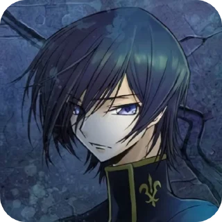 🌟 emoji Lelouch @stickerslumixy Telegram sticker 21 of 50