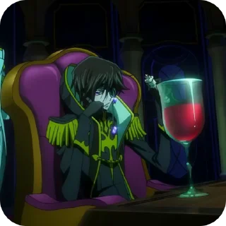 🌟 emoji Lelouch @stickerslumixy Telegram sticker 13 of 50